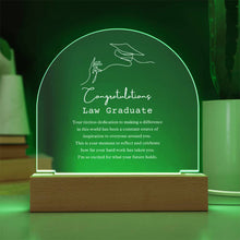Load image into Gallery viewer, Law Graduate Acrylic Arch
