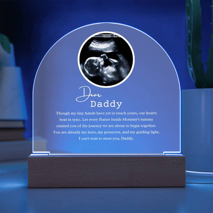 Dear Daddy Acrylic Arch