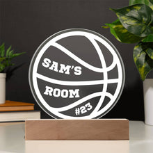 Load image into Gallery viewer, Custom Basketball LED Night Light

