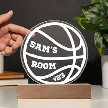 Load image into Gallery viewer, Custom Basketball LED Night Light
