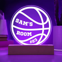 Load image into Gallery viewer, Custom Basketball LED Night Light
