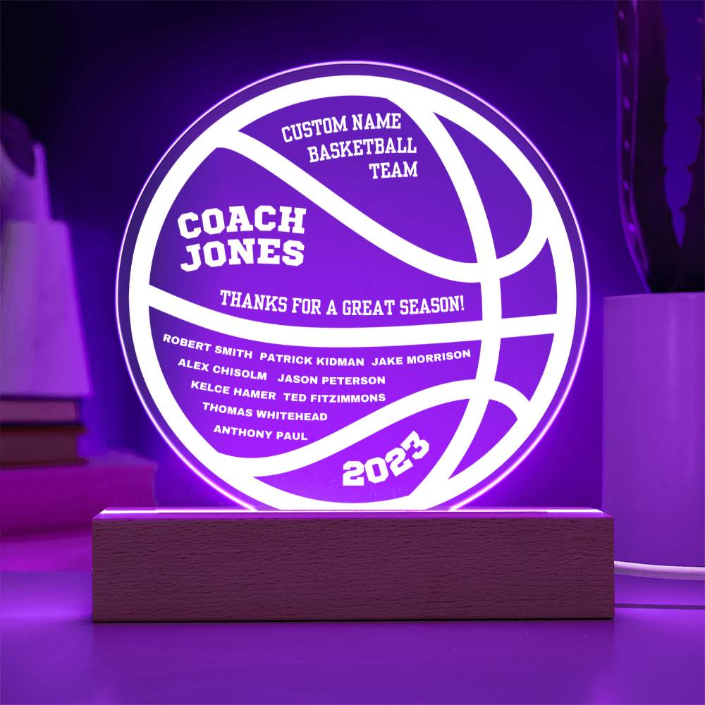 Coach plaque 3