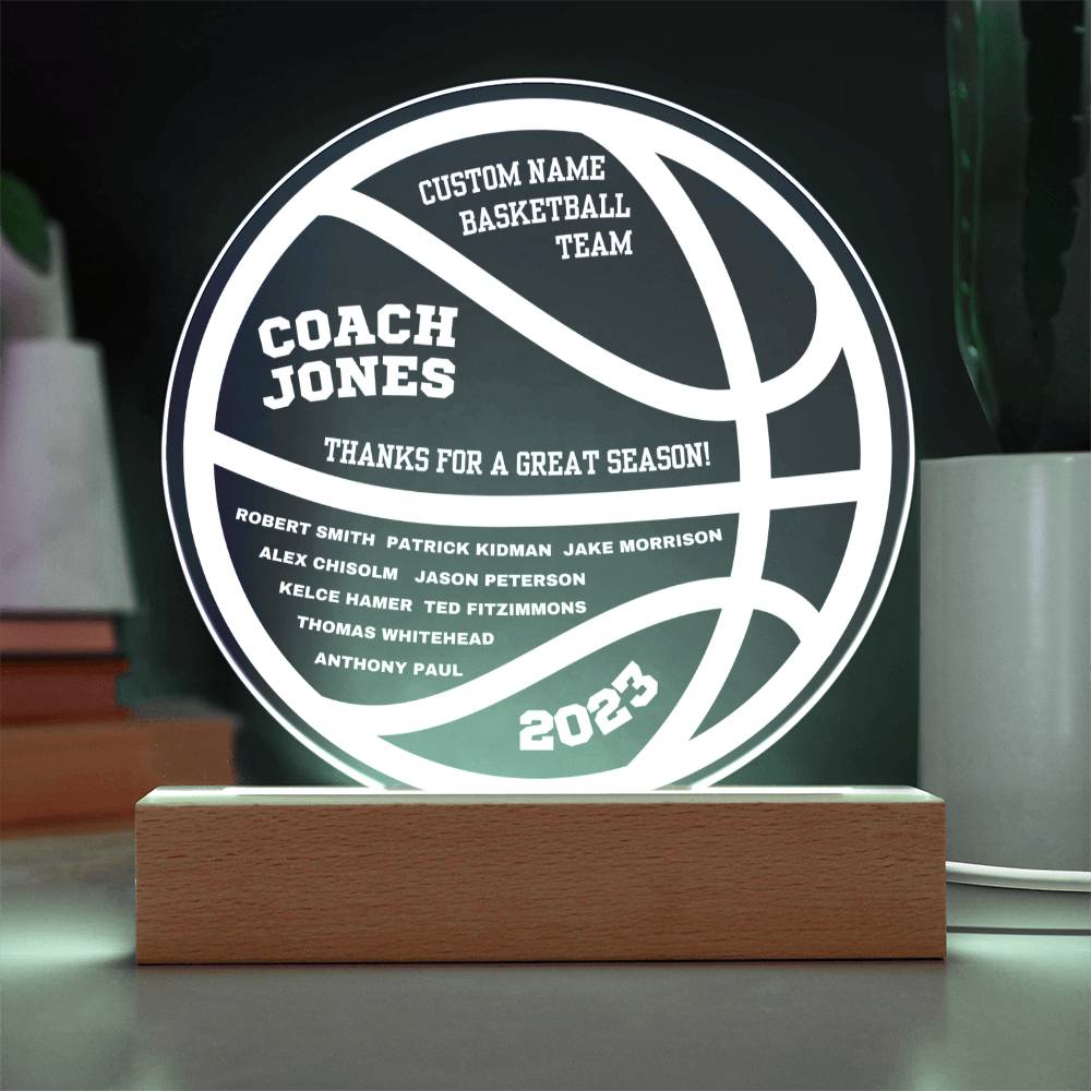 Coach plaque 3
