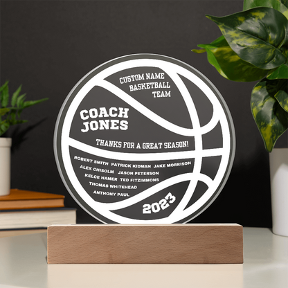 Coach plaque 3