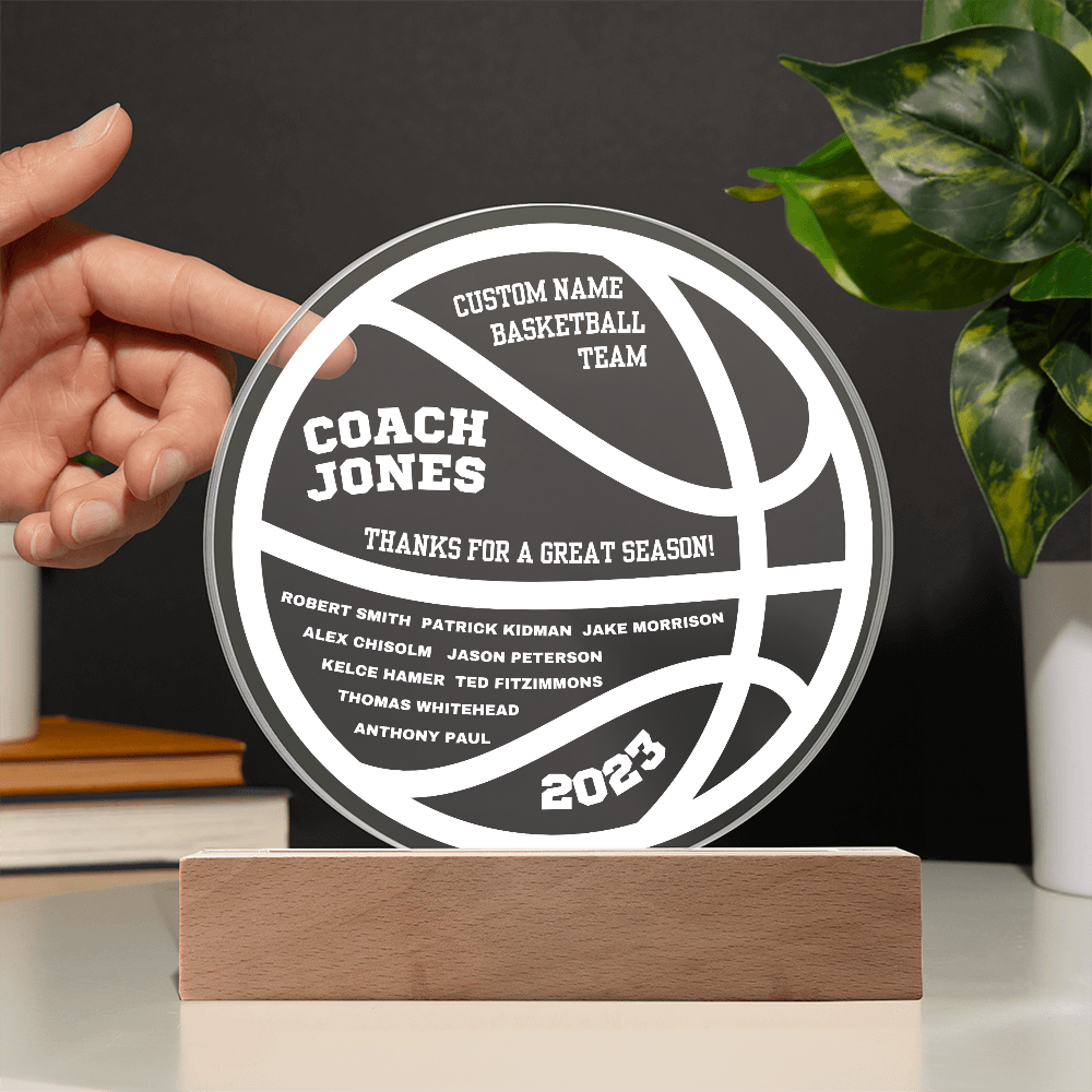 Coach plaque 3
