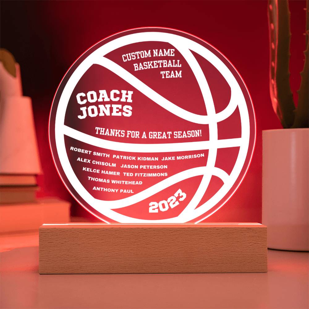 Coach plaque 2