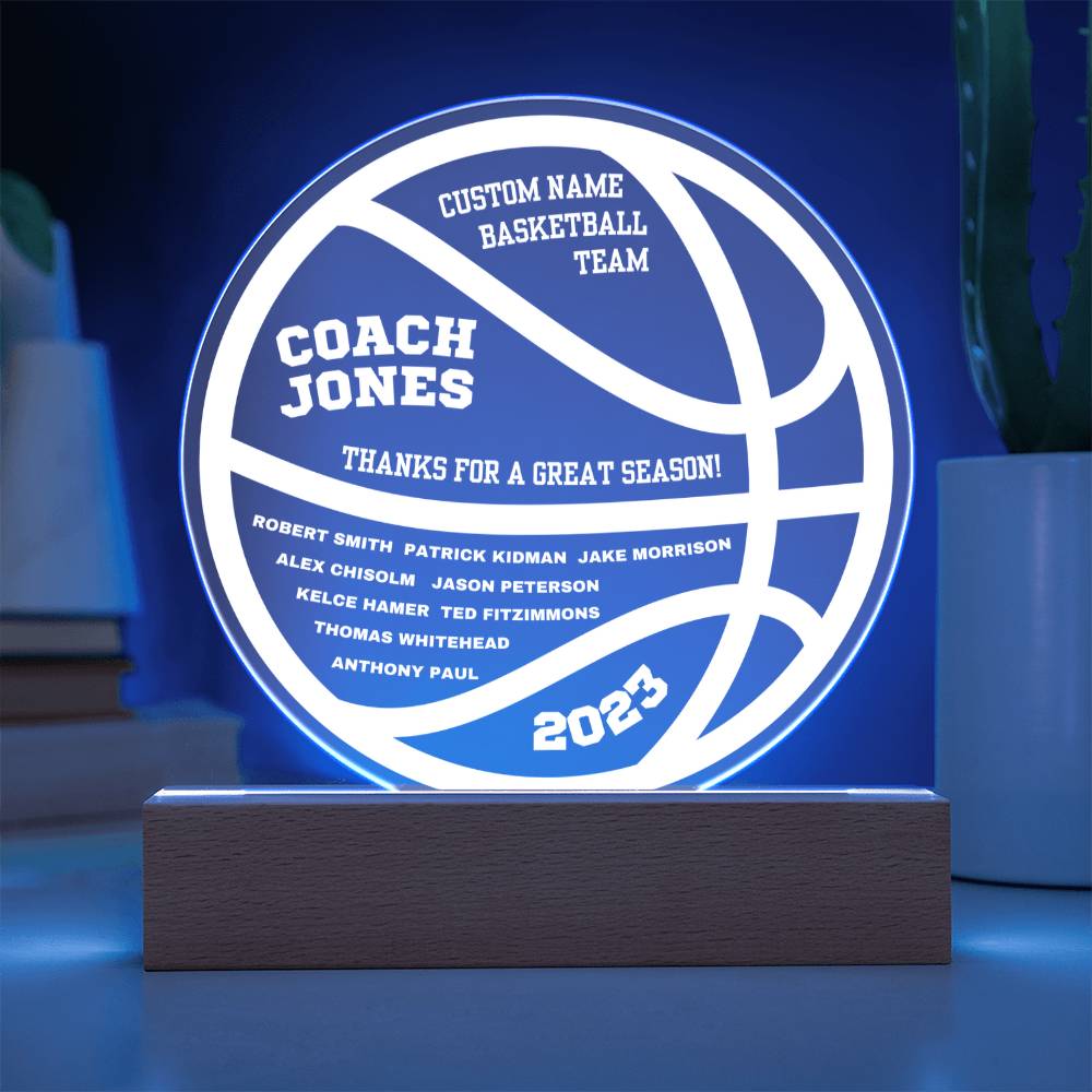 Coach plaque 3