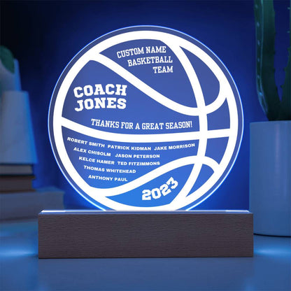 Coach plaque 3