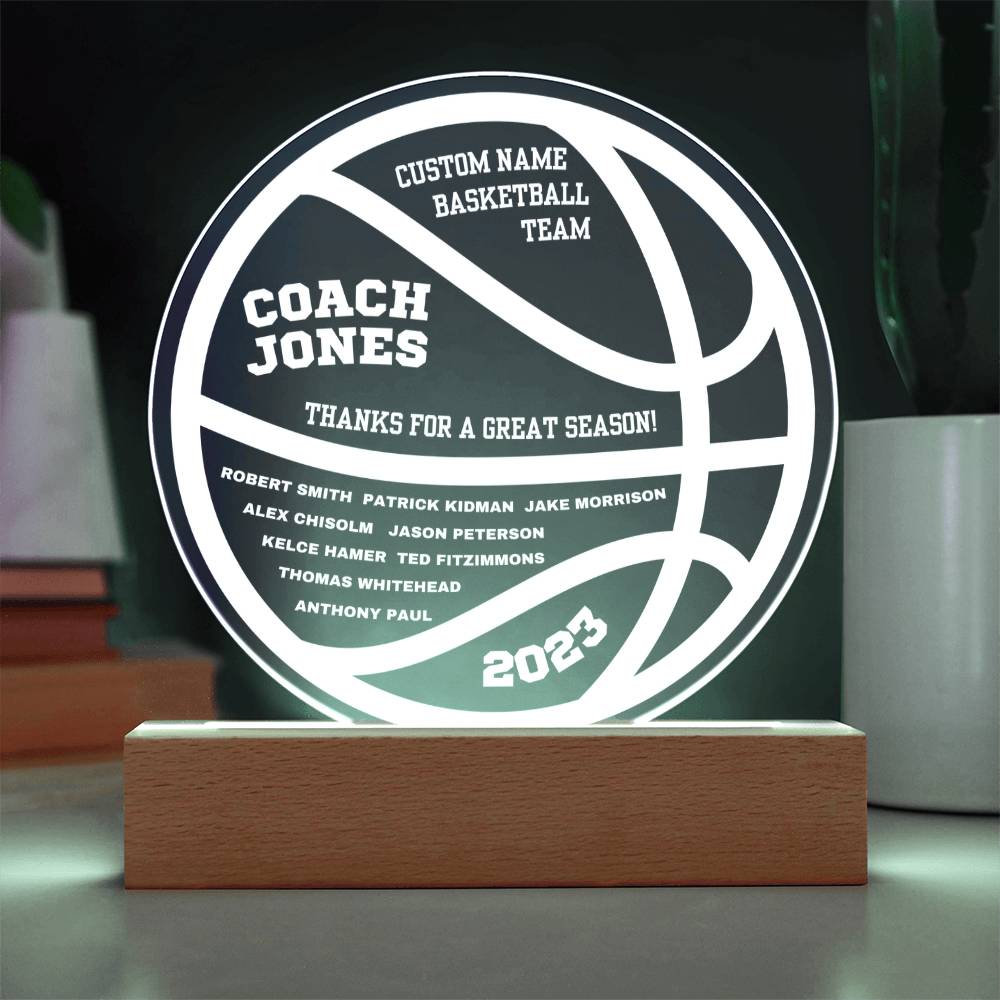 Coach plaque 3