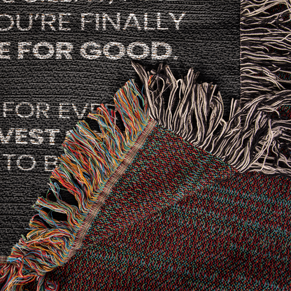First Responder Horizontal Heirloom Blanket  from Wife