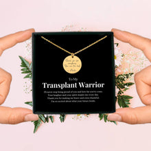 Load image into Gallery viewer, Transplant Warrior Custom Message Necklace
