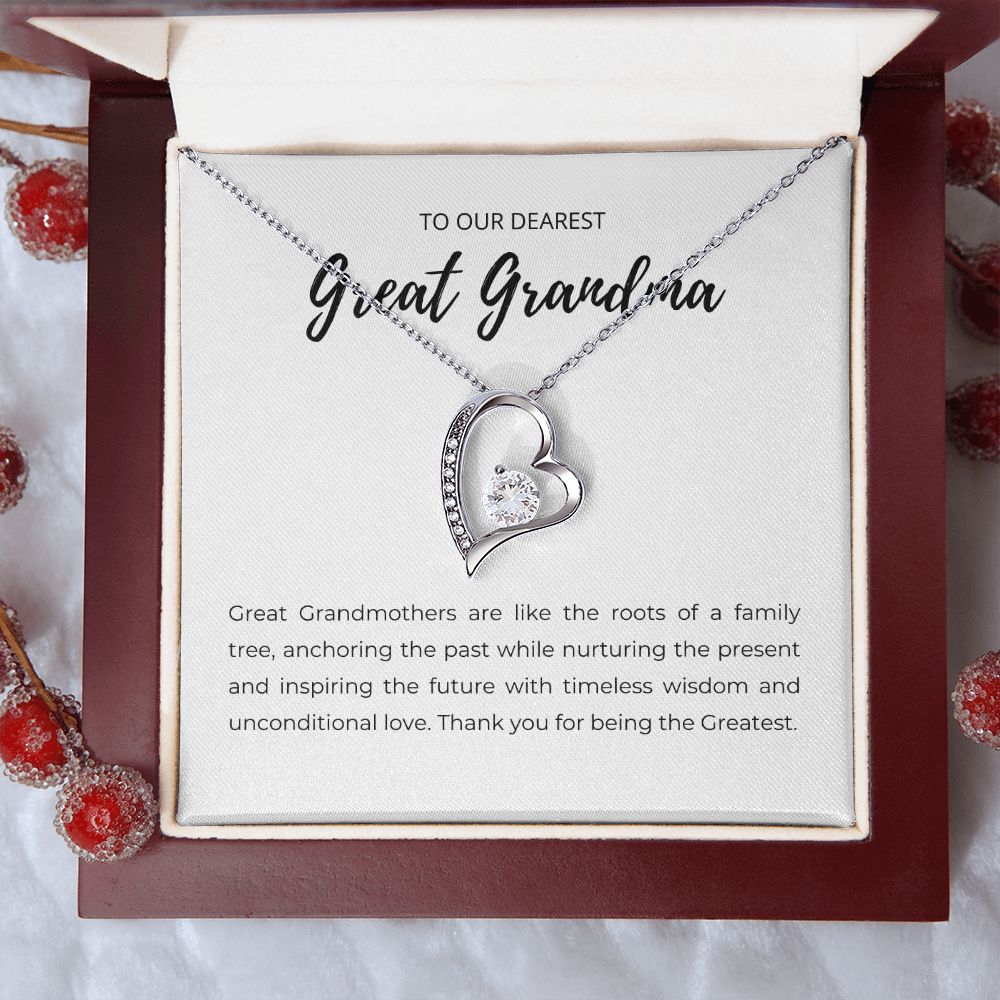 Great Grandma Heart Pendant