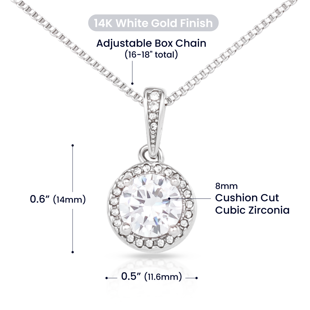 Stem Cell Donor Perfect Match 'Eternal Gratitude' Pendant Necklace