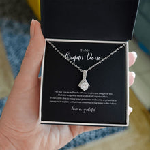Load image into Gallery viewer, Organ Donor Ribbon Pendant Necklace
