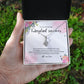 Transplant Survivor Ribbon Pendant Necklace