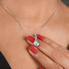 Load image into Gallery viewer, Organ Donor Ribbon Pendant Necklace
