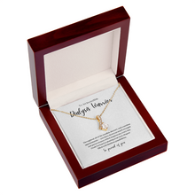 Load image into Gallery viewer, Dialysis Warrior Ribbon Pendant Necklace

