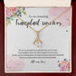 Transplant Survivor Ribbon Pendant Necklace