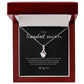 Transplant Survivor Ribbon Pendant Necklace