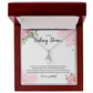 Kidney Donor Forever Grateful Ribbon Pendant Necklace