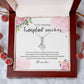 Transplant Survivor Ribbon Pendant Necklace
