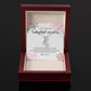 Transplant Survivor Ribbon Pendant Necklace