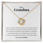 Dear Grandma Pendant Necklace from Grandchild
