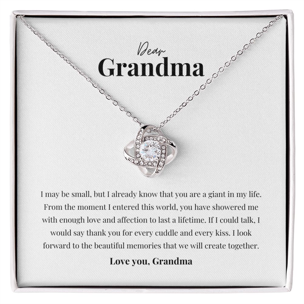 Dear Grandma Pendant Necklace from Grandchild
