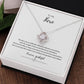 My Hero Kidney Donor Knot Necklace