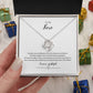My Hero Kidney Donor Knot Necklace