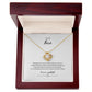 To My Hero Egg Donor Fertility Gift Necklace