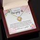 Thank You For Marrying Us Wedding Officiant Gift Knot Necklace