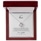 To My Hero Egg Donor Fertility Gift Necklace