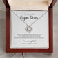 Organ Donor Gratitude Pendant Necklace