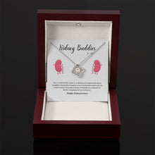 Load image into Gallery viewer, Kidney Buddies Transplant Anniversary Pendant Necklace
