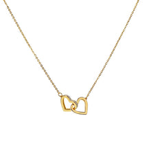 Load image into Gallery viewer, Kidney Buddies Interlocking Heart Necklace
