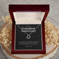 Transplant Anniversary Dainty Heart Necklace