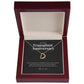 Transplant Anniversary Dainty Heart Necklace