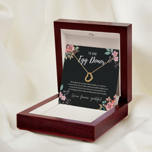 Load image into Gallery viewer, Egg Donor IVF Gift Dainty Heart Necklace
