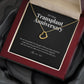 Transplant Anniversary Dainty Heart Necklace