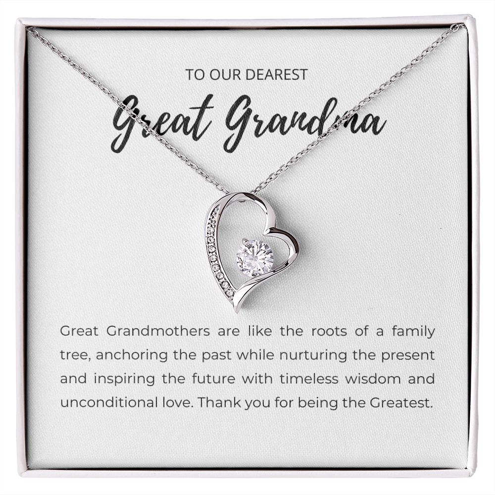 Great Grandma Heart Pendant