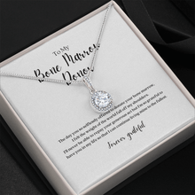 Load image into Gallery viewer, ShineOn Fulfillment Jewelry Standard Box Bone Marrow Donor Eternal Gratitude Pendant Necklace
