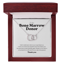 Load image into Gallery viewer, ShineOn Fulfillment Jewelry Mahogany Style Luxury Box Bone Marrow Donor Perfect Match Necklace
