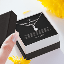 Load image into Gallery viewer, ShineOn Fulfillment Jewelry Bone Marrow Donor Ribbon Pendant Necklace
