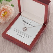 Load image into Gallery viewer, ShineOn Fulfillment Jewelry Diabetic Warrior Knot Necklace
