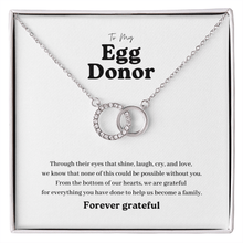 Load image into Gallery viewer, ShineOn Fulfillment Jewelry Standard Box Egg Donor Perfect Match Necklace
