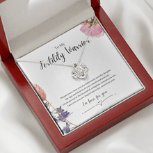 Load image into Gallery viewer, ShineOn Fulfillment Jewelry Fertility Warrior Knot Necklace
