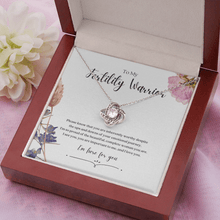 Load image into Gallery viewer, ShineOn Fulfillment Jewelry Fertility Warrior Knot Necklace
