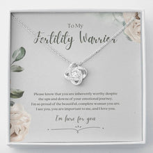 Load image into Gallery viewer, ShineOn Fulfillment Jewelry Standard Box Fertility Warrior Strength Pendant Necklace
