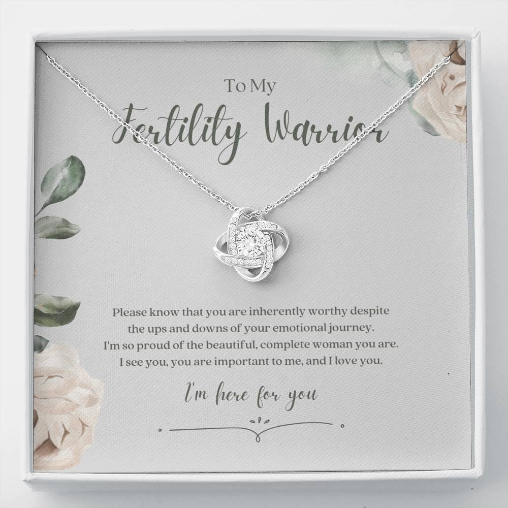 ShineOn Fulfillment Jewelry Standard Box Fertility Warrior Strength Pendant Necklace